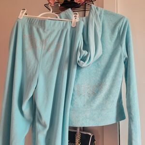 Juicy Couture Terrycloth Tracksuit with Rhinestones